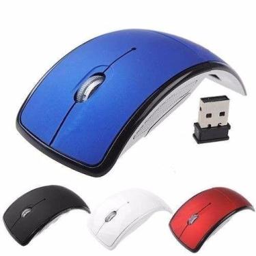 Imagem de Mouse dobrável óptico sem fio 2,4GHz AZUL - MKB