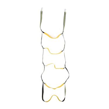 Imagem de YOUTHINK de Corda Marinha para Barco a Motor de Caiaque Inflável, Correias de Nylon Duráveis e Gancho de Aço Inoxidável, Etapas Não Deslizantes, Fácil de Usar e Aumentar a Segurança (Verde