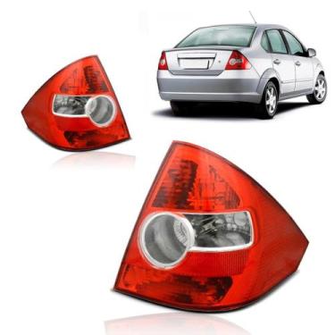 Imagem de Lanterna traseira fiesta 2003 a 2009 sedan - DEPO, Direito