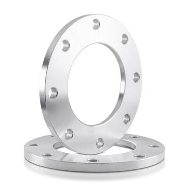 Imagem de Customadeonly 2 peças de 12 mm (1/2") espaçadores de roda centrados no cubo adaptadores padrão de parafuso 8 x 6,5 8 x 165,1 passo de rosca 14 x 1,5 - Pinos estendidos podem ser necessários