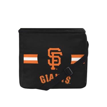 Imagem de FOCO Pacote com 6 ou 12 listras com logotipo principal oficialmente licenciado pela MLB, pacote com 6 ou 12, bolsa térmica de beisebol para o dia do jogo - San Francisco Giants - pacote com 6