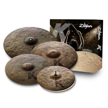 Imagem de KIT DE PRATOS 14HH+16CRASH+18CRASH+21RIDE K CUSTOM SPECIAL DRY SERIES KCSP4681 ZILDJIAN