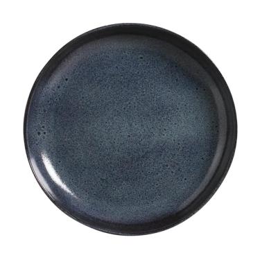 Imagem de Travessa Redonda Grande Porto Brasil Orgânico Stoneware Titanium 36cm – Azul