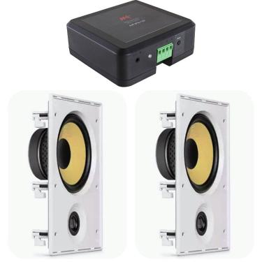 Imagem de Amplificador AAT BTA-1 G2 + 2 Caixas JBL CI PLUS 6R