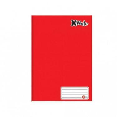 Imagem de Caderno Brochurão Capa Dura 96 Folhas Cor: Vermelho - Maxima