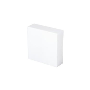 Imagem de Arandela Stella Ice Quadrada Led 13cm Ip65 7,5w Bivolt Branco - 3000k - Luz Amarela