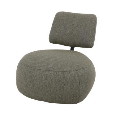 Imagem de Poltrona Lounge Rivatti 67cm (largura) Estofado Com Tecido Em Poliéster Verde Stone Repelente à água