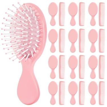 Imagem de Conjunto de escovas de cabelo FillTouch Mini 24 unidades Travel Wet Dr
