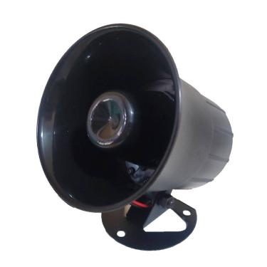 Imagem de Sirene Eletrônica 12Volts Para Carros Motos Residências 20W