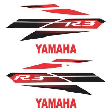 Imagem de Adesivo Protetor Tank Pad Yamaha YZF R3 2017 - Alta Resistência e Bril