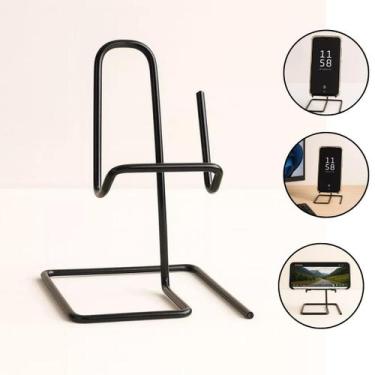 Imagem de Suporte De Celular Tripé Para Mesa Feito de Metal Resistente - ALPAS