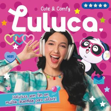 Imagem de Livro - Luluca Cute & Comfy - Livro de Colorir para Crianças