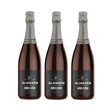 Imagem de Kit Espumante Almadén Chenin Blanc Branco Demi Sec 750ml 3un