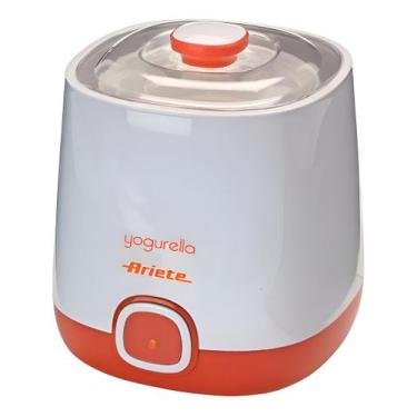Imagem de Iogurteira Elétrica Compacta 621 Branca Ariete 1l Cor Branco/Laranja