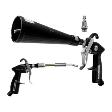 Imagem de MTRPS Pistola de limpeza a seco, soprador de ar de alto desempenho, pistola de limpeza de carro com bocal, pistolas de sopro automotivas para detalhes de interiores funcionam com compressor de ar