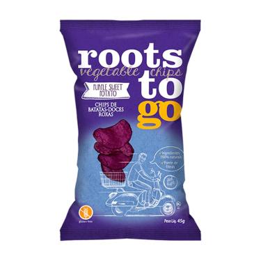 Imagem de Chips Batata Doce Roxa 45g - Roots to go