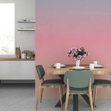 Imagem de Papel De Parede Adesivo Degradê Rosa Azul N07144 0,58X3,00M