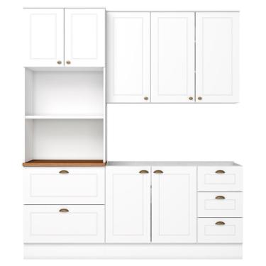 Imagem de Cozinha Modulada 3 Pecas 120cm Ce75- Americana  Nature Henn