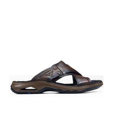 Imagem de Chinelo Pegada Masculino Em Couro De Rosto-Masculino