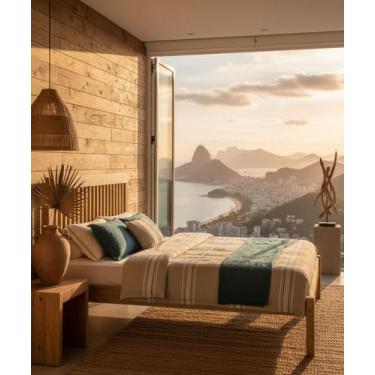 Imagem de Cama de Casal King Size 1,95 x 2,05 - Móveis de Gramado - Flávio Móvei