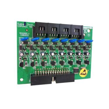 Imagem de Placa 08 Ramais Desbalanceado Comunic 16/48 Intebras Maxcom - INTELBRA