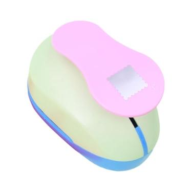 Imagem de UGPLM Furador de papel para crianças, faça você mesmo, arte, carimbo, moldura, design, livros de memórias, embrulho de presente, multifuncional, fácil de