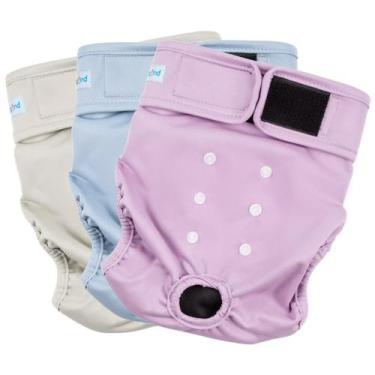 Imagem de Fraldas laváveis e reutilizáveis para cães do sexo feminino Paw Legend