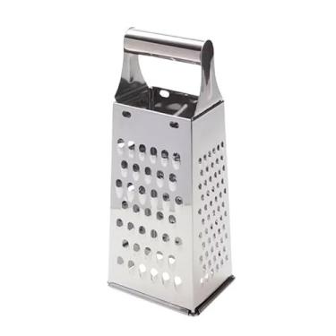 Imagem de Ralador 4 Faces Inox Legumes Queijos Frutas Verduras