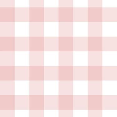 Imagem de Papel De Parede Doce Estilo Xadrez Rosa 82090