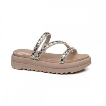 Imagem de Chinelo Pegada 234453-02 Papete Flatform Feminino-Feminino