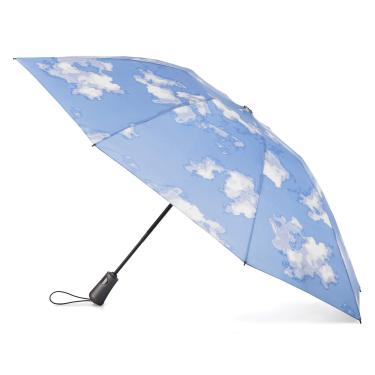 Imagem de totes Guarda-chuva dobrável reverso InBrella – Design invertido, abre e fecha automaticamente, Nuvem,