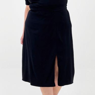 Imagem de Saia Cativa Plus Size Midi em Tecido Feminina-Feminino