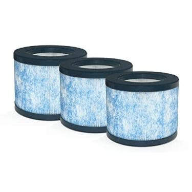 Imagem de Nispira True HEPA Filtro de substituição compatível com purificador de ar Miko C102 ibuki e Medify modelo MA-18. 3 pacotes