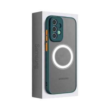 Imagem de Capa Magnética Magsafe Para Carregamento Sem Fio Para Samsung Galaxy S