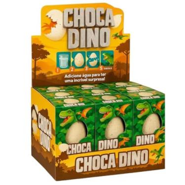 Imagem de Kit 15 Dino Ovo Choca Dino Surpresa Cresce na agua