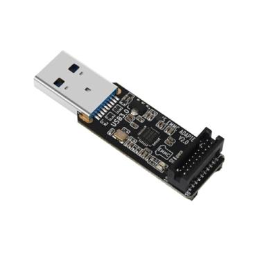 Imagem de Módulo EMMC de 32 GB - Atualização de armazenamento para cartão Micro SD TF, compatível com KLP1/KP3S Pro V2, compatível com Elegoo Neptune 4/4 Pro/4 Max.(EMMC-ADAPTER V2 USB)