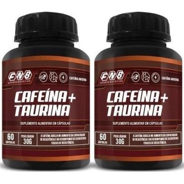 Imagem de 2x Cafeina + Taurina 60 Capsulas - Sem-Unissex