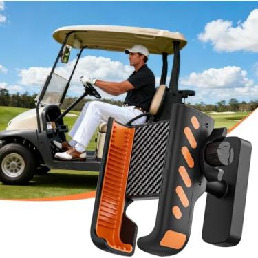 Imagem de Suporte magnético para celular para carrinho de golfe – Suporte de telefone magnético premium N52 compatível com EZGO, Club Car, Yamaha, suporte seguro universal para iPhone, Samsung e smartphone