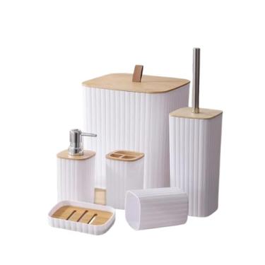 Imagem de Kit Acessórios de Banheiro 6 Peças - Sortido