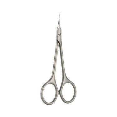 Imagem de Tesoura De Cutícula De Aço Inoxidável Com Ponta Curvada E Lâmina Fina,