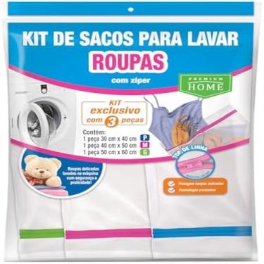 Imagem de Saco protetor para maquina de lavar roupas delicadas,duravel