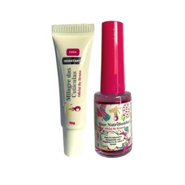 Imagem de Kit Nutribomba - Base Fortalecedora + Milagre das Cutículas - Tratamento para Unhas, Crescimento Rápido e Hidratação Profunda, By Bruna