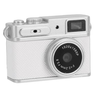 Imagem de VBESTLIFE Mini Câmera retrô Com Vídeo 1080P, Fotos de 3MP, Câmera Digital Com Chaveiro, Tela de 0,96 Polegadas, OTG Tipo C, para Viagens, Vlogging Diário (WHITE)