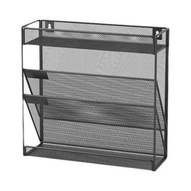 Imagem de Organizador De Arquivos De Mesa Em Malha De 5 Camadas, Suporte Vertica