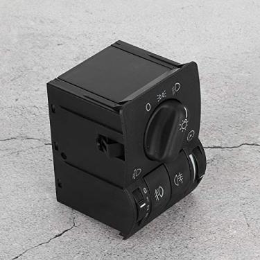 Imagem de Luqeeg 6240097 Interruptor de Luz Principal Preto Design Elegante Adequado para Astra G 99-08 Farol de Controle para Entusiastas de Carros