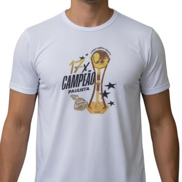 Imagem de Camiseta Sesi Franca Basquete 17X Campeão Paulista Branco - Masculino P-Masculino