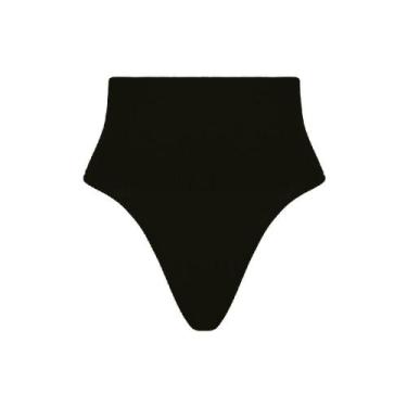 Imagem de Calcinha Fio Dental Redutora Slim Loba Lupo 41010-001 Microfibra, Pret