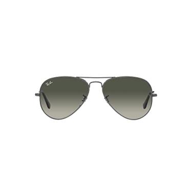 Imagem de Óculos de Sol Ray-Ban Aviator Large Metal 0RB3025 004/71 Tam 58 / Chumbo - Lentes Cinza Gradiente