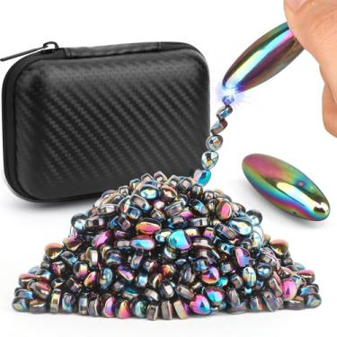 Imagem de Amarlozn Lembrancinhas De Festa Slime Putty, Cool Fidget Magnet Ferrite Putty, Ovos De Pedras Magnéticas Com Chocalho Oval Magnet, Novidade Edc Toy Slime Putty & Science Kit Gift