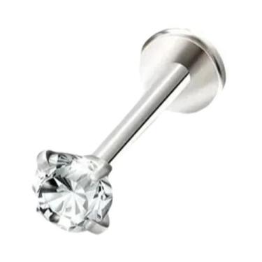 Imagem de Piercing De Orelha Em Aço Inoxidável 20G-16G Para Lábio, Tragus, Helix